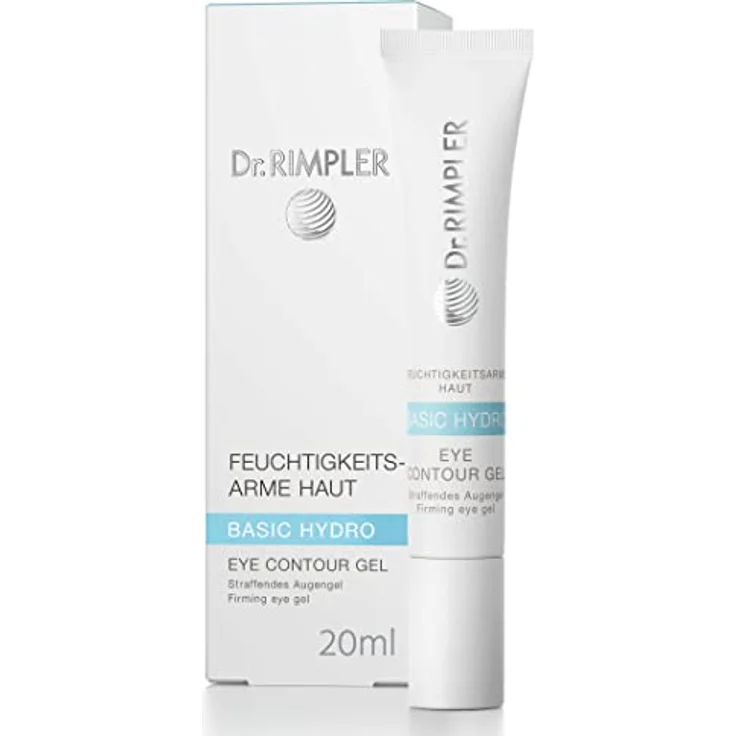 Dr. Rimpler Straffende Augencreme "Eye Contour" mit extra viel Feuchtigkeit I Kühlendes Augen-Gel gegen Fältchen I auch für Kontaktlinsenträger, 20ml – Bild 1