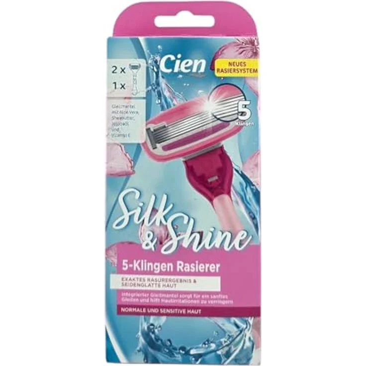 Lidl Cien Silk & Shine 5 Klingen-Rasierer – Bild 4