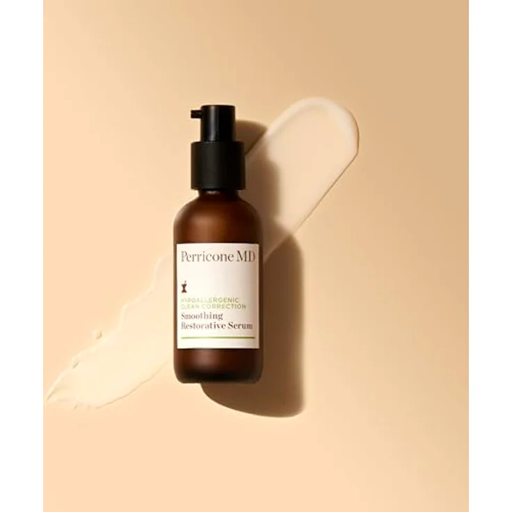 Perricone MD Hypoallergenic Clean Correction Smoothing Restorative Serum, Gesichtsserum zur Feuchtigkeitsversorgung und Aufhellung, 59 ml – Bild 3