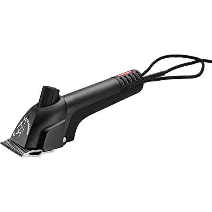 Heiniger PROGRESS 2.0, Elektroschermaschine für Pferde und Rinder, 230V/80W, ergonomisches Design, leiser Permanentmagnetmotor, schwarz – Bild 1