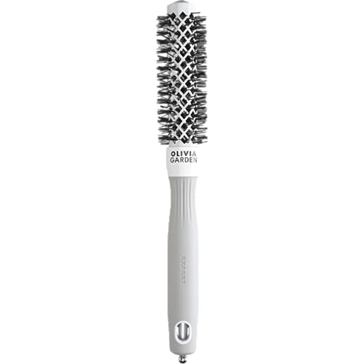 Olivia Garden - Expert Blowout Shine Haarbürste, Weiß und Grau, 20 – Bild 1