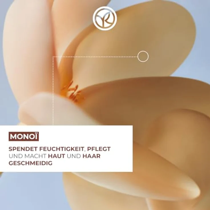 Yves Rocher Monoï Handcreme, Feuchtigkeitsspender mit zartem, sonnigen Duft, 1x Tube 30ml – Bild 3