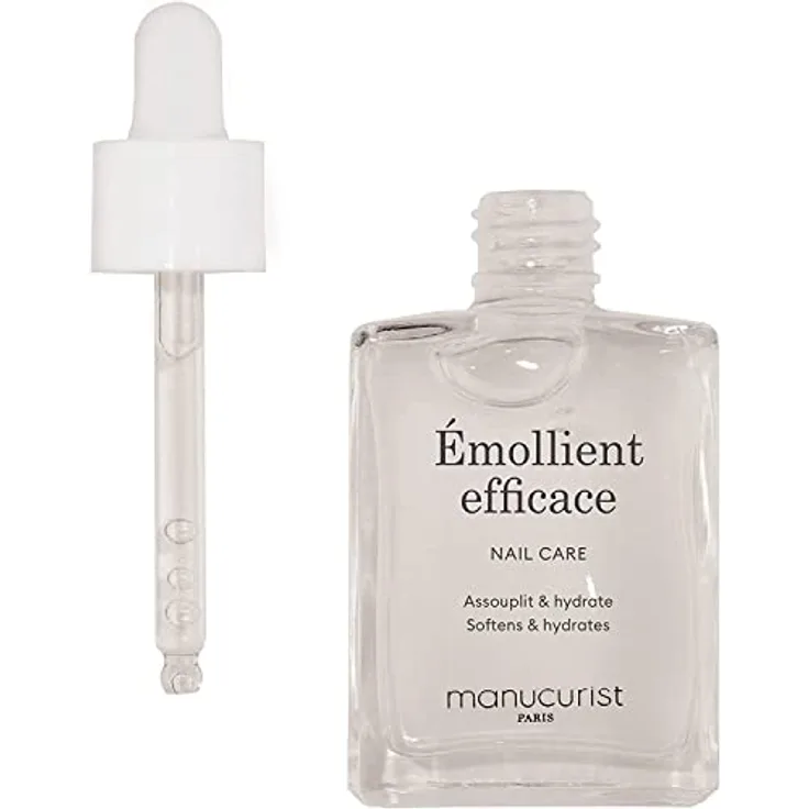 Manucurist - Wirksamer Nagelhauterweicher für Nägel und Nagelhäute - Nagelhauterweicher-Gel - Nagelhautpflege - 9-Free, 97% natürliche Inhaltsstoffe - Nagelpflege - 15 ml Flakon
