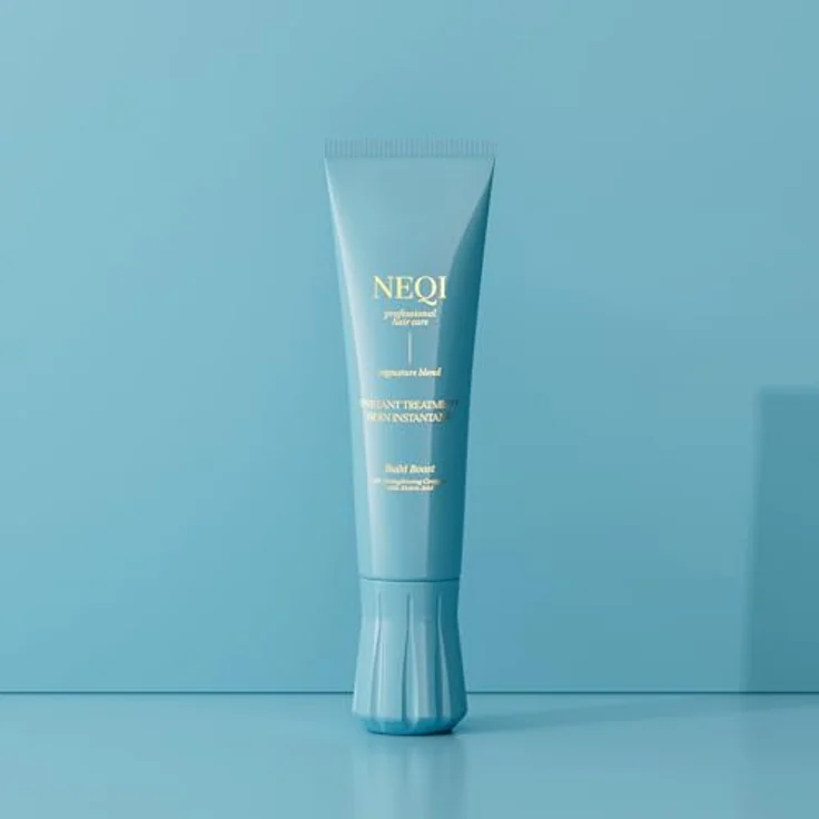 NEQI Treatment Treasure Build Boost, Intensiv-Haarkur für blondiertes & geschädigtes Haar, 4 % Maleinsäure, feuchtigkeitsspendend, vegan & sulfatfrei, 100 ml – Bild 3