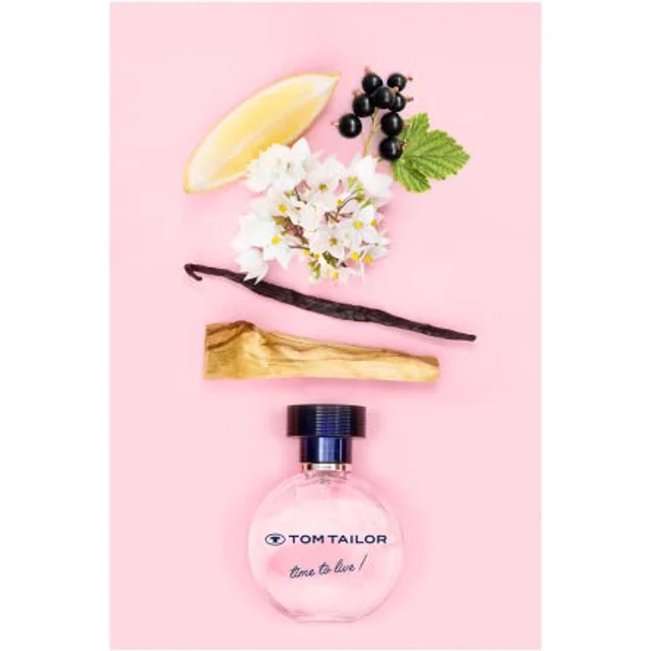 Tom Tailor Damen-Parfum time to live! 50 ml I fruchtig feminines Eau de Parfum mit Noten von Mandarine, Zitrone & lieblich-grünen Maiglöckchen I Women Perfume für jedes Alter I Casual und einzigartig – Bild 4