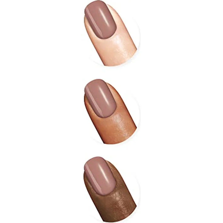 Sally Hansen Insta Dri Nagellack, braun (203 Buff and Tumble), 1 X 9.17 ml - 2-in-1-Formel, trocknet in 60 Sekunden – Bild 3