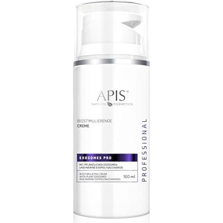 Apis Natural Cosmetics Biostymulierende Creme mit Pflanzlichen Exosomen - EXOSOMES PRO Home Terapis | Innovative Hautpflege | Regeneration | Feuchtigkeit | Anti-Aging | Mischhaut | 100ml – Bild 1