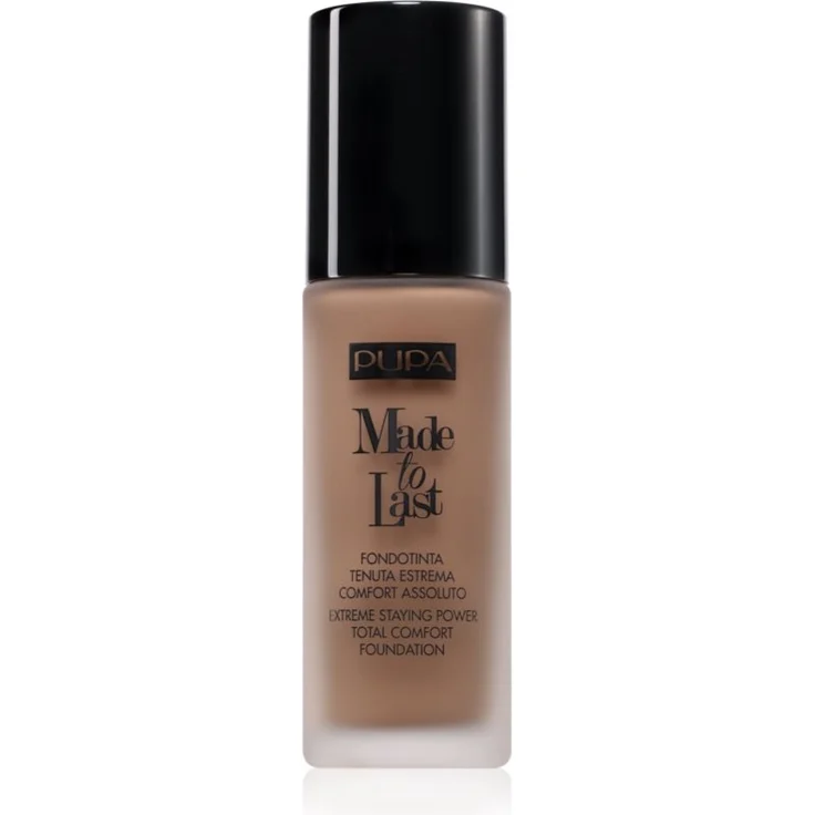 PUPA Milano Made to Last, langlebiges Flüssig Make-up in Farbton 050 SAND, 30 ml - perfekte Hautunebenheiten-Abdeckung und langanhaltender Teint – Bild 1
