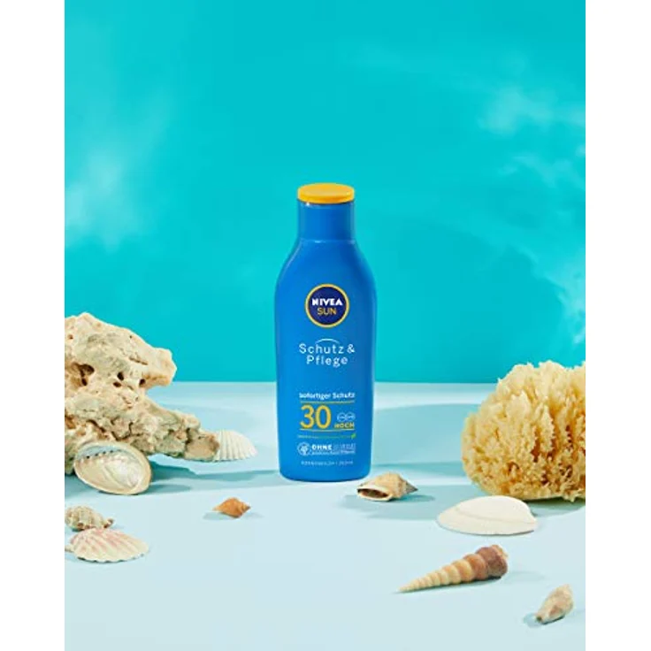 Nivea Sun Sonnenmilch Schutz & Pflege LSF30 Wasserfest 250 ml – Bild 3