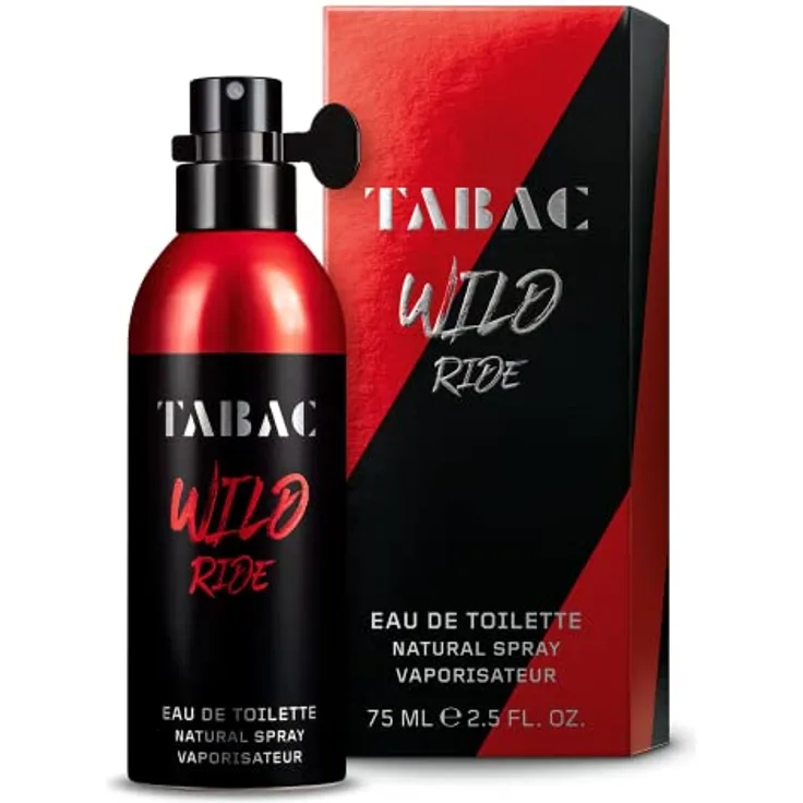 Tabac® Wild Ride | Eau de Toilette - aufregend - aromatisch - frisch - weckt Abenteuerlust | 75ml Natural Spray