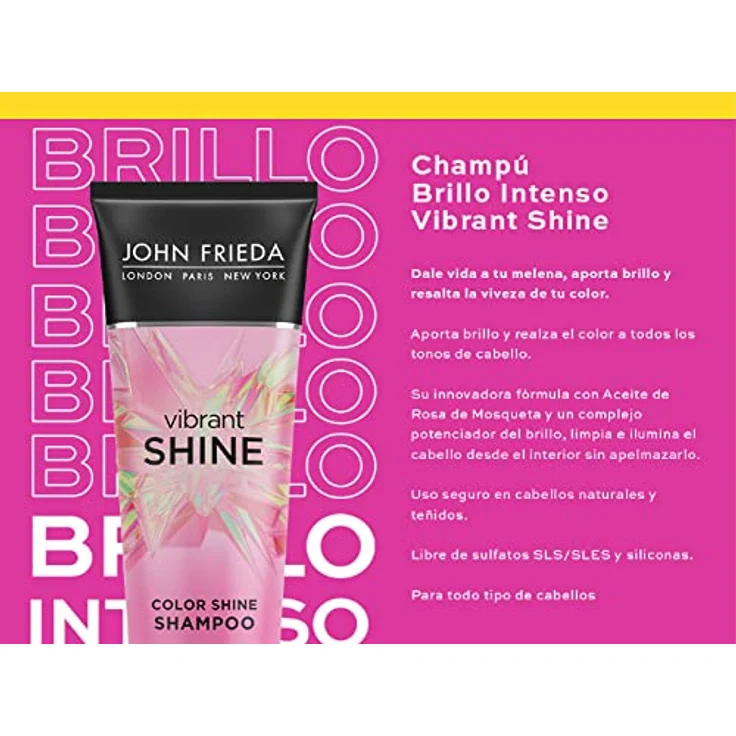 John Frieda - Vibrant Shine Colour Shine Shampoo - 250ml – Bild 3