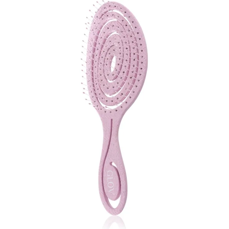 GLOV Accessories Biobased Haarbürste 1 St., Flachbürsten für Damen mit originellem Design