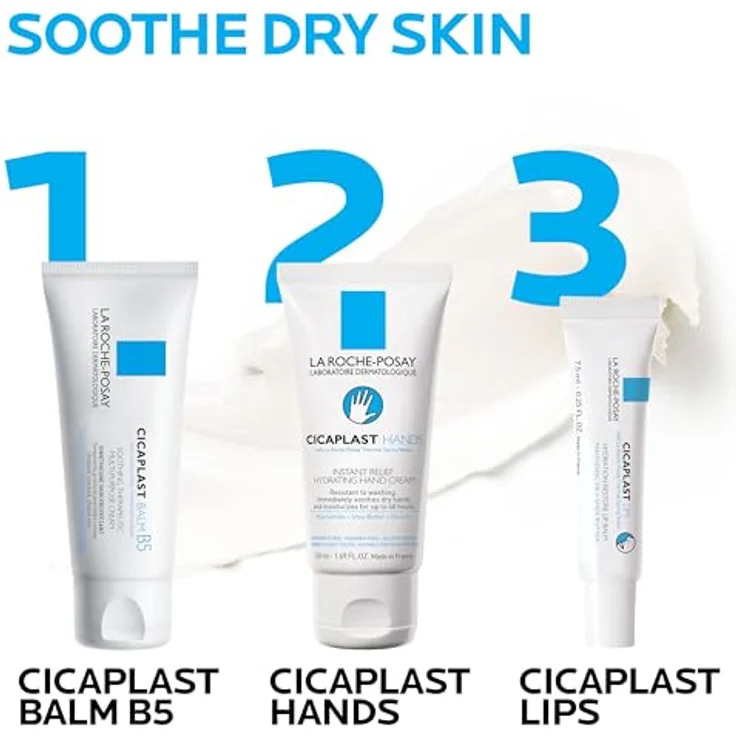 La Roche-Posay Creme Cicaplast Levres Baume Barriere Reparateur 7 ml, für gepflegte Lippen – Bild 6