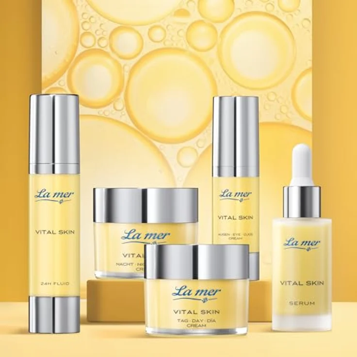 LA MER Vital Skin Serum, hochkonzentriertes Gesichtsserum mit intensiver Feuchtigkeitszufuhr und Anti-Aging-Effekt, 30 ml – Bild 6