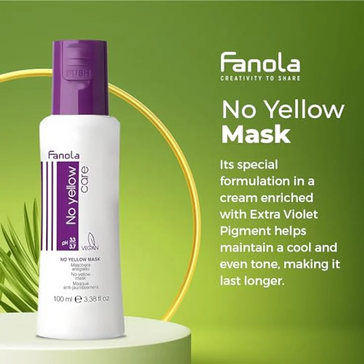 Fanola No Yellow Maske 100 ml – Bild 3