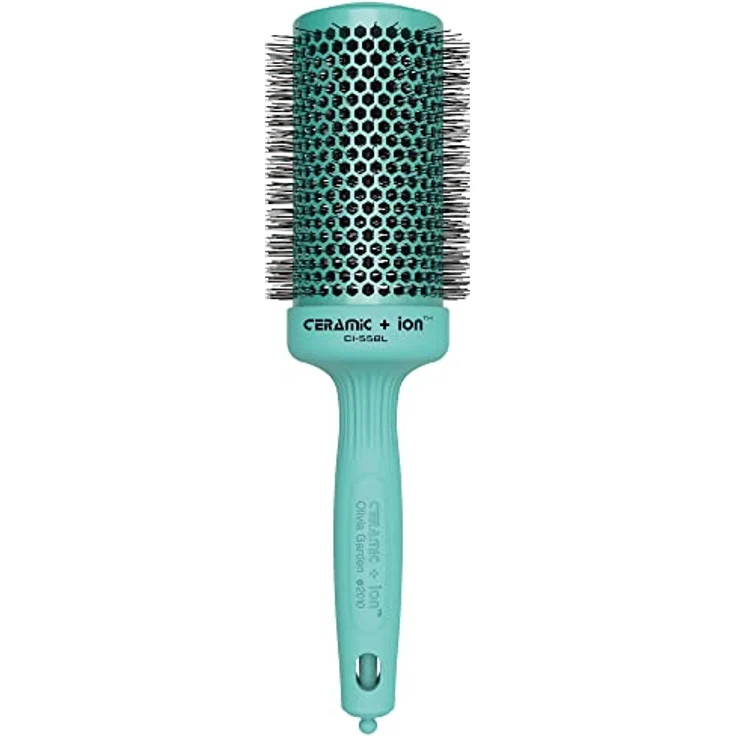 Olivia Garden Ceramic Ion Round Thermal Hair Brush 2.125, professionelle Rundbürste mit Keramik-Ionen-Technologie für glänzende, voluminöse Frisuren – Bild 1