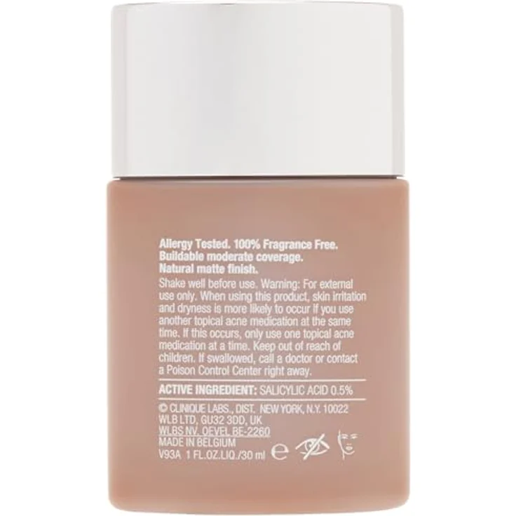 CLINIQUE Anti-Blemish Solutions Liquid Makeup - WN 114 Golden (30 ml) - Foundation – Bild 5
