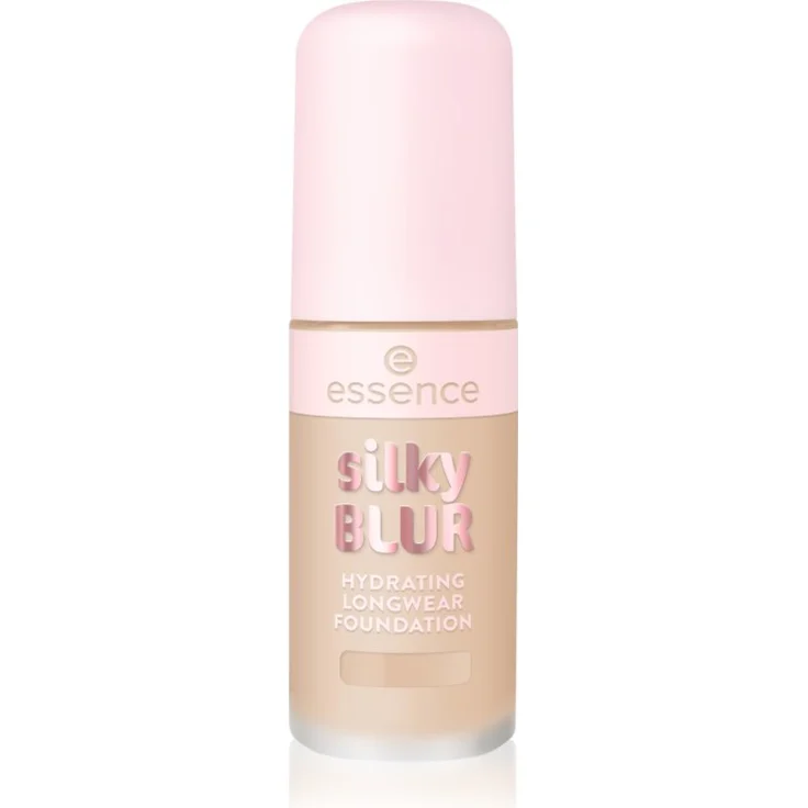 essence silky BLUR, natürlich deckendes, feuchtigkeitsspendendes Make-up für mattes Aussehen, Farbton 165, 30 ml