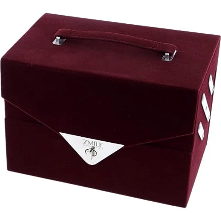 ZMILE Cosmetics Kosmetik-Koffer 'Beauty Case Velvety' (dark berry) - Vegane Kosmetik – Bild 4