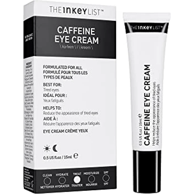 The INKEY List Caffeine Eye Cream hilft Augenringen und müden Augen 15 ml – Bild 2