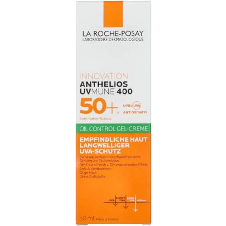 La Roche-Posay Anthelios Dry Touch XL Gel-Crème Toucher Sec Sonnenschutz-Gel LSF50 hoher Lichtschutzfaktor 50 ml – Bild 6