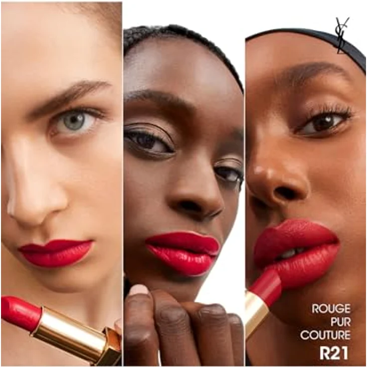 Yves Saint Laurent Rouge Pur Couture R2, Lippenstift + Lipgloss, 3.8 g, Rot – Bild 2