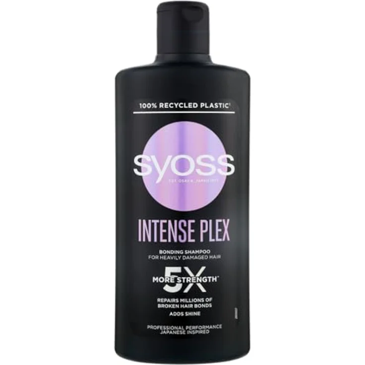 Syoss Intense Plex Bonding Shampoo, professionelle Reparaturformel für stark geschädigtes Haar, 440 ml – Bild 1