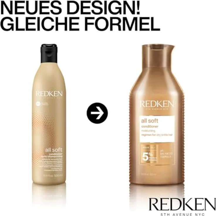 Redken All Soft Conditioner 500 ml – Bild 2