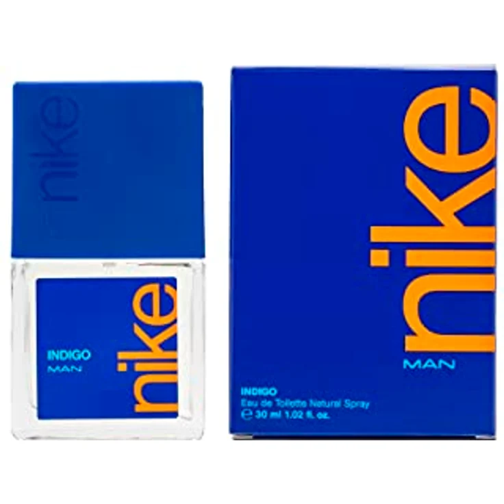 Nike Indigo Herrenduft 30 ml Reise-Spray, Eau de Toilette, holzig-fruchtig, jugendlich, langanhaltend – Bild 1