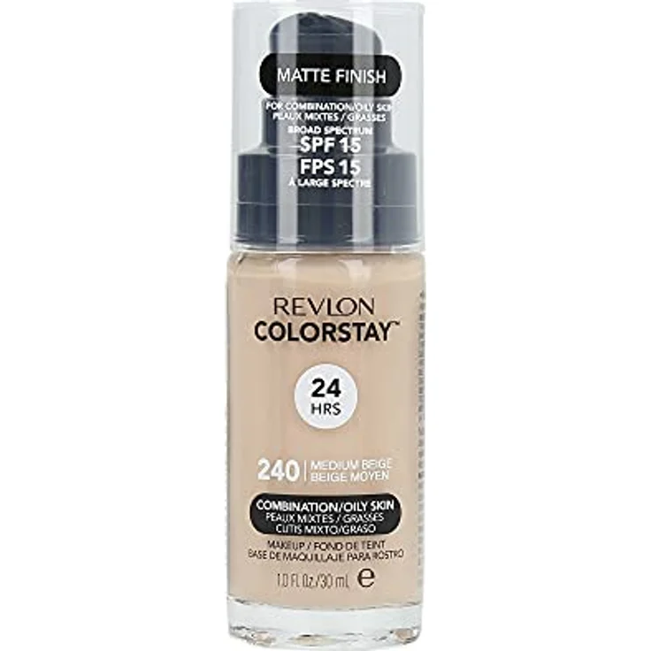 Revlon Colorstay Foundation Combination/Oily Skin#240-Medium Beige 30 ml – Bild 2