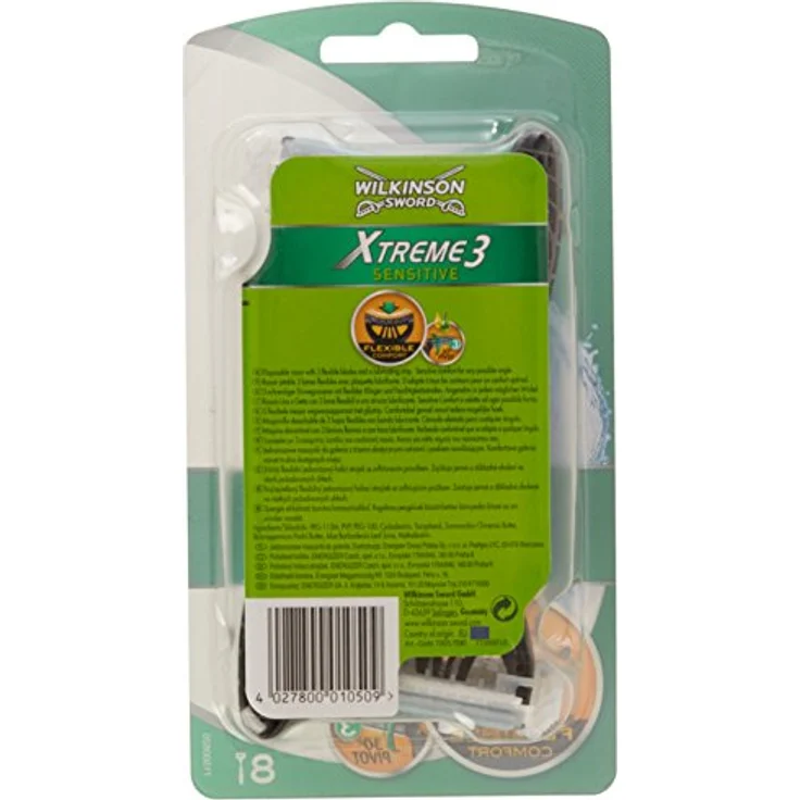 Wilkinson Sword Xtreme 3 Sensitive Einwegrasierer 8 Stück – Bild 4
