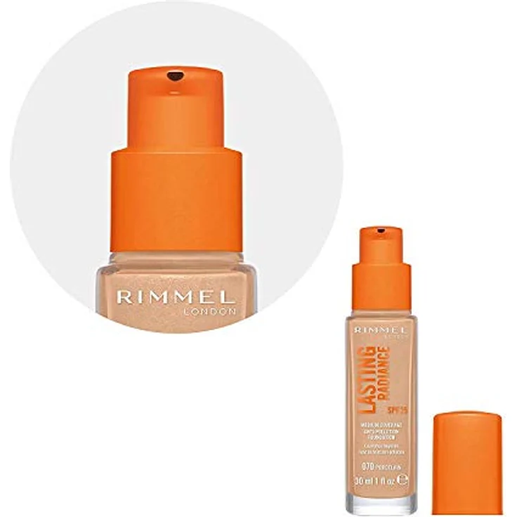 Rimmel London Lasting RADIANCE foundation SPF25 #201-classic Beige 30 ml – Bild 4