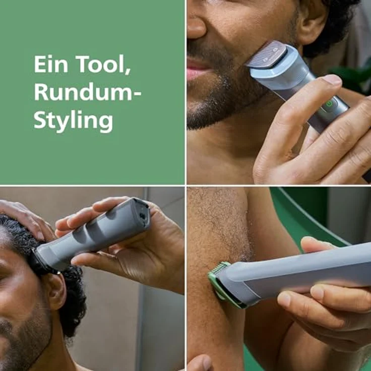 Philips Series 5000 MG5951/15, Multifunktionstrimmer für Gesicht, Körper und Haare, Herren Bartschneider – Bild 2