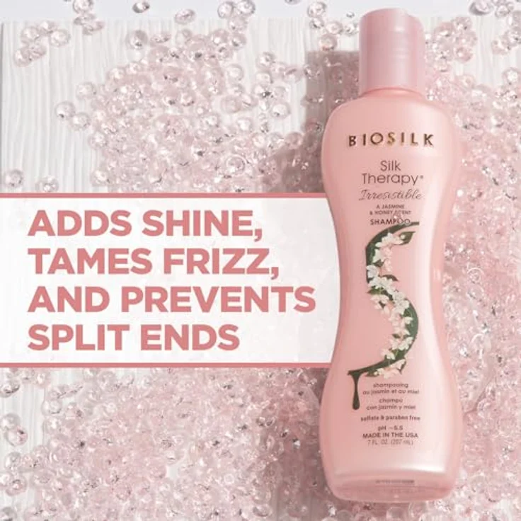 BioSilk Shampoo Silk Therapy Irresistible Shampoo 207 ml – Bild 4