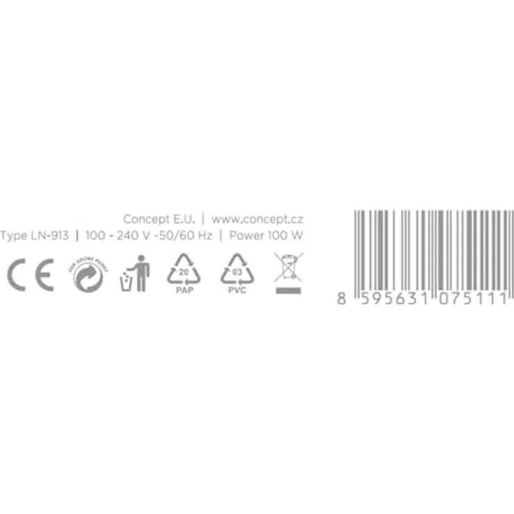 Concept KT2140 Lockenwickler, dreifach für lockige Wellen, keramische Oberfläche, temperaturregelbar, 1 St. – Bild 11