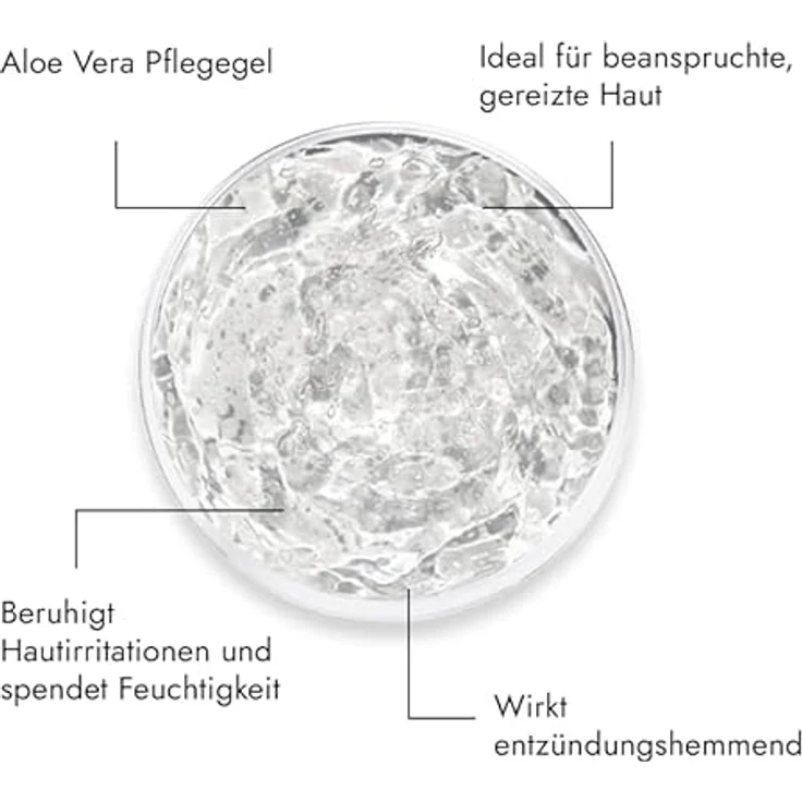 Klapp Skin Natural Aloe Vera gel 50 ml – Bild 5
