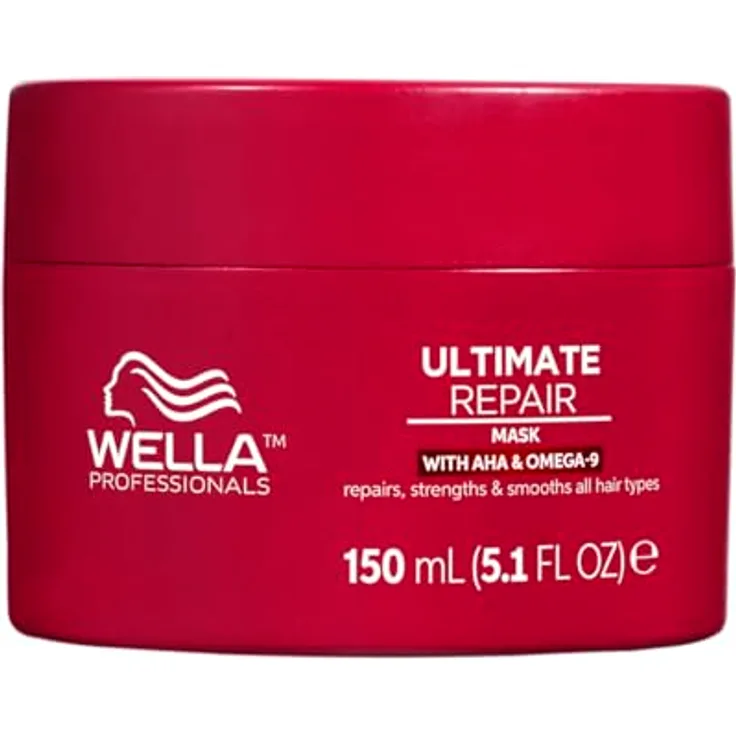 Wella Professionals Ultimate Repair tiefenwirksame Haarmaske - Haarpflege für kaputtes Haar mit AHA und Omega 9 - reparierende Haarkur für strapaziertes Haar - 150 ml 