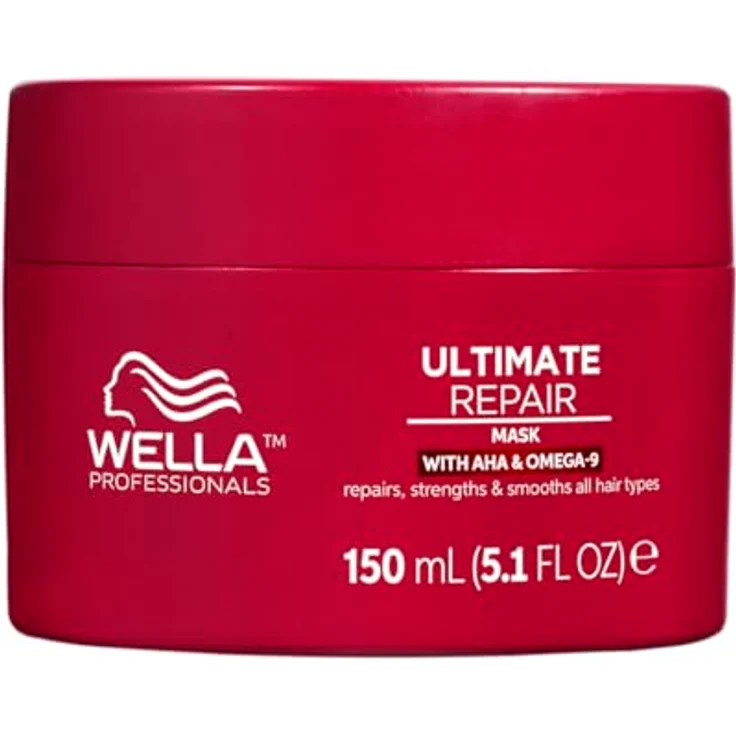 Wella Professionals Ultimate Repair tiefenwirksame Haarmaske - Haarpflege für kaputtes Haar mit AHA und Omega 9 - reparierende Haarkur für strapaziertes Haar - 150 ml  – Bild 1