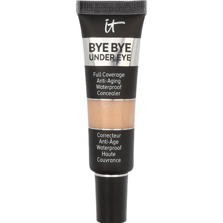 It Cosmetics BYE BYE UNDER EYE, Gesichtsconcealer, mittlere Deckkraft, 18 ml, 12.5 Light Golden