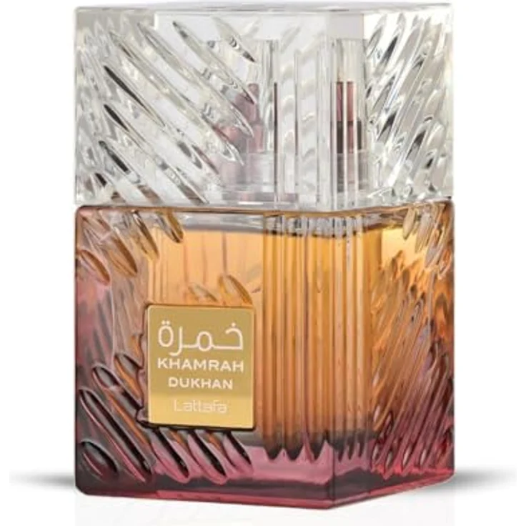 Lattafa Khamrah Dukhan, Eau de Parfum Spray 100 ml, Amber Spicy Gourmand Duft für Herren – Bild 2