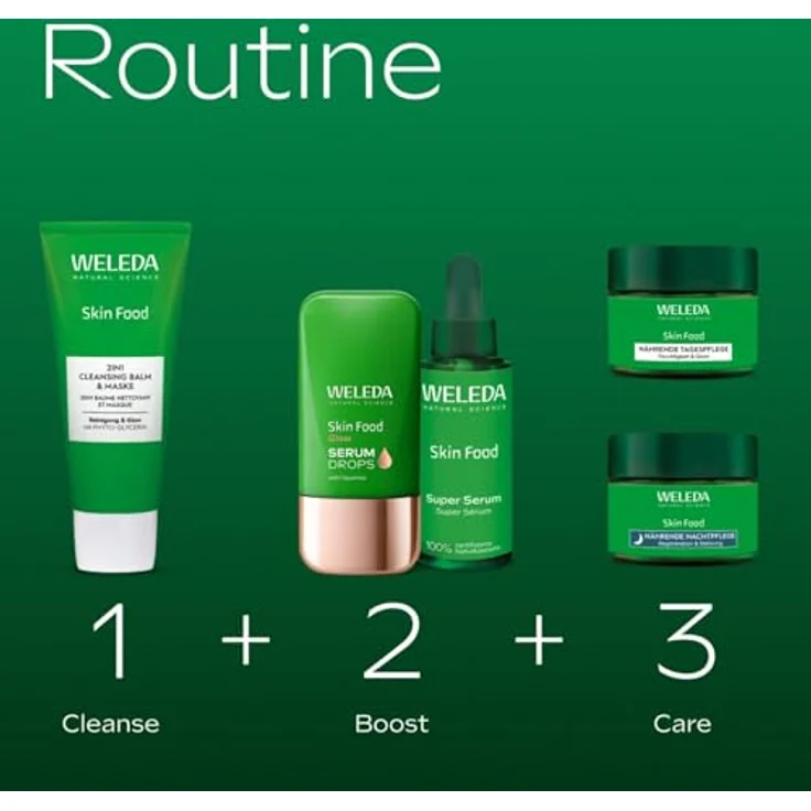 Weleda Skin Food Super Serum, Gesichtscreme mit Hyaluronsäure und Ceramide, 30 ml, Unisex, vegan, NaTrue-zertifiziert – Bild 7