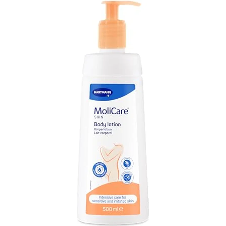 MoliCare Skin Körperlotion: Hautschonende Hautpflege für Risiko-Haut, 500 ml – Bild 1