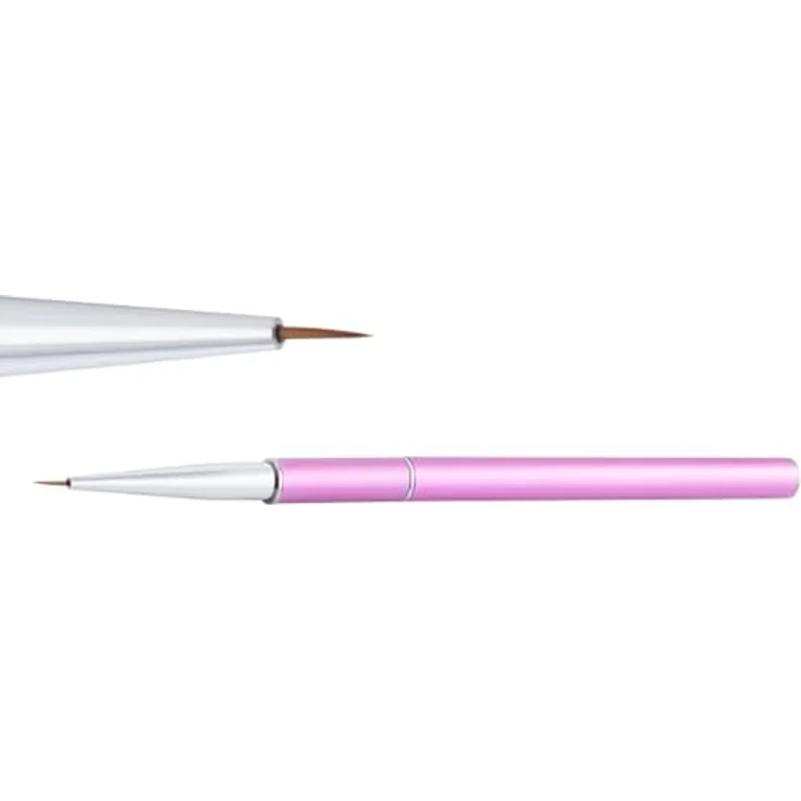 NÉONAIL Nageldesign Pinsel Kolinsky nr 00, präziser Brush Pen für Gelnägel, klappbarer Metallgriff, für Nail Art und Dekorationen – Bild 1