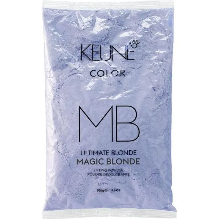 Keune Magic Blonde Hair Oxidant Powder Refill Set, Duo 2 x 500 g für gleichmäßige Blondtöne