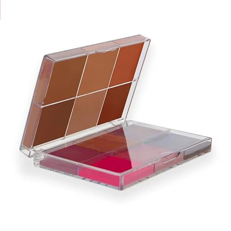 Revolution Complexion Palette, Lidschatten 5 g für makellosen Teint, vielseitige Farbnuancen – Bild 4