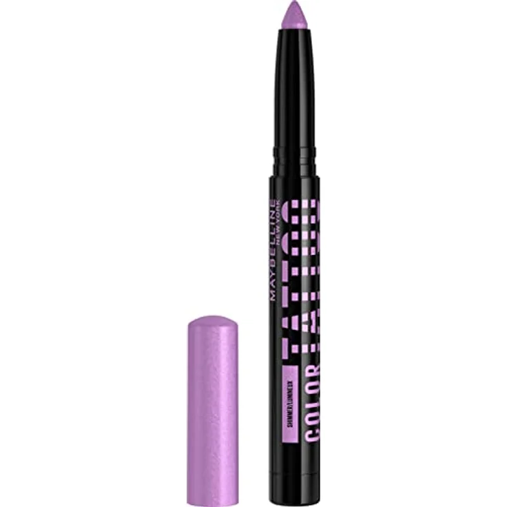 MAYBELLINE NEW YORK Color Tattoo 24 HR Lidschatten, Farbton 55 I am Fearless, 1,4 g, matte Textur mit Langzeiteffekt – Bild 1