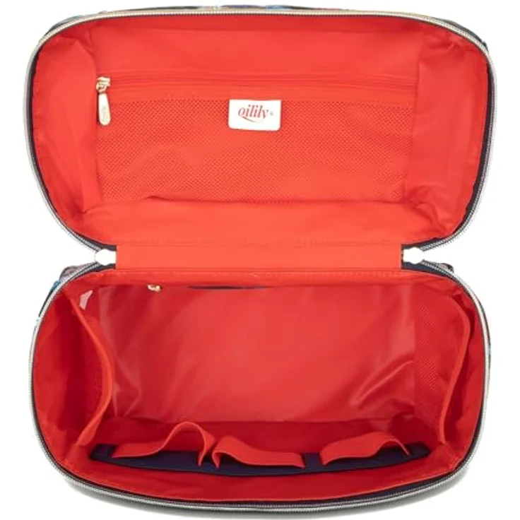 Oilily Necessaire Color Bomb Coco Beautycase 28 cm Blau mit 7 l Volumen – Bild 5