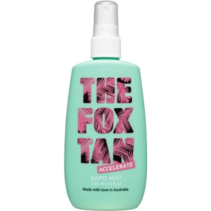 The Fox Tan Rapid Tanning Mist, Bräunungsbeschleuniger für Gesicht und Körper, vegan, 120 ml