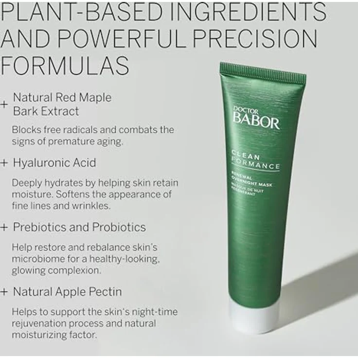 Babor Cleanformance Renewal Overnight Mask 30 ml, für eine gepflegte Haut – Bild 3