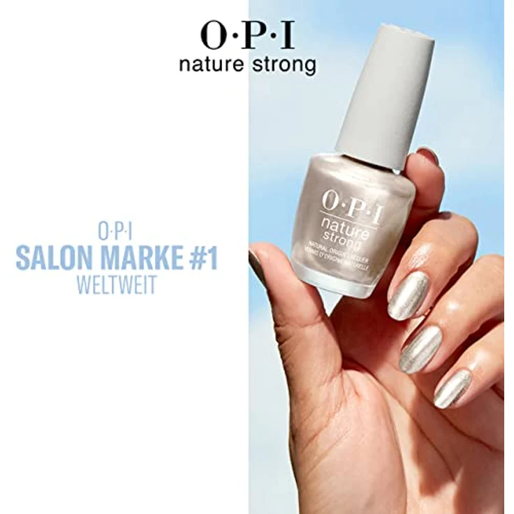 OPI Nature Strong Nagellack Glowing Places, 15 ml, veganer Nagellack mit intensivem Glanz – Bild 6